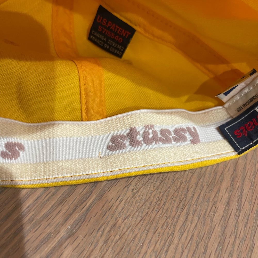 Stussy NYC Hat Vintage Flex Cap 1990’s New York City Mens Streetwear Skate S/M - Picture 10 of 14
